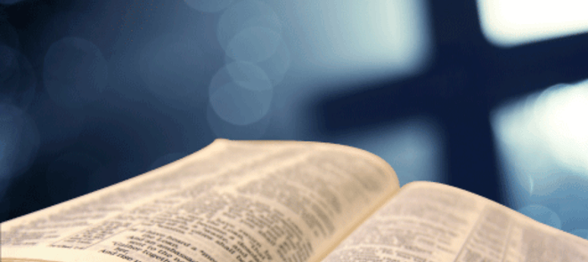 A Cross and a Bible